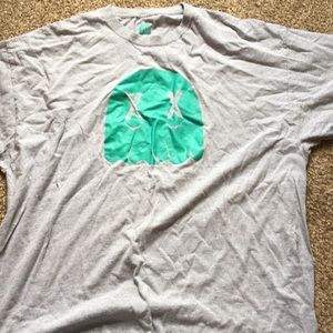 Ghost label nyc shirt teal and grey